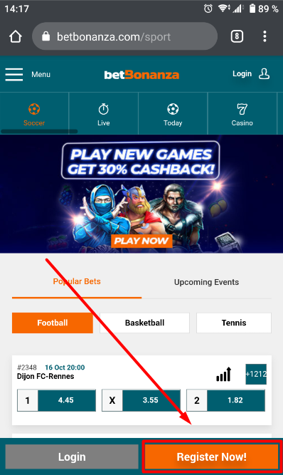 Betbonanza app download windows